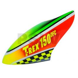  FUC-T150-02   Fusuno Popinjay Airbrush Fiberglass Canopy Trex 150 